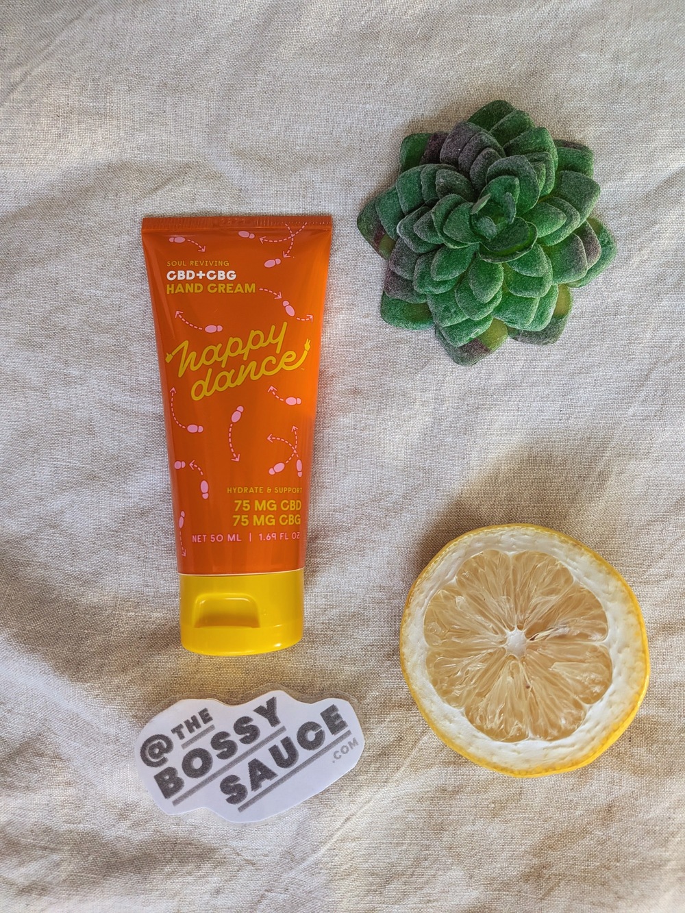 Happy Dance Soul Reviving CBD + CBG Hand Cream NWT